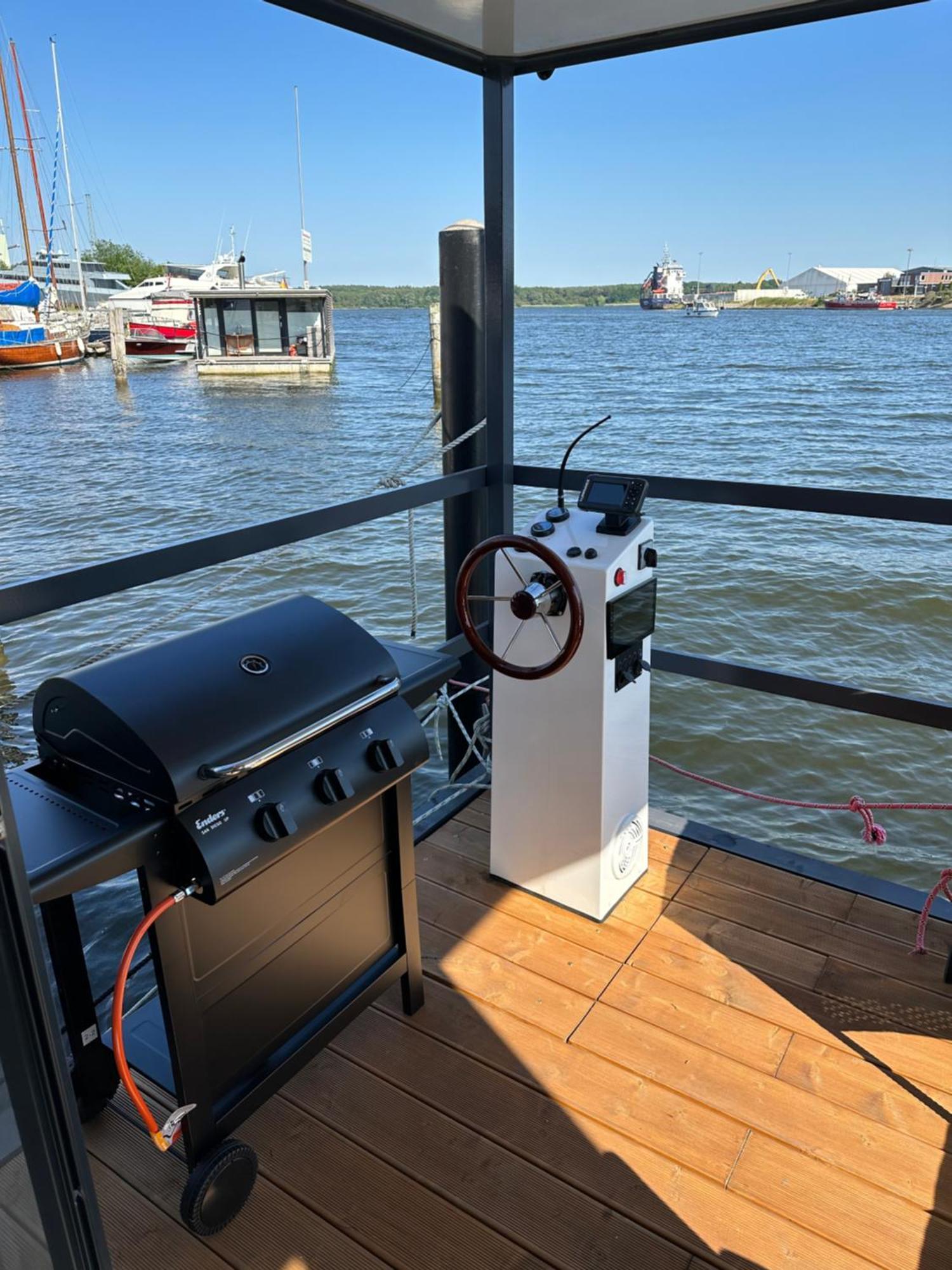 Apartamento Premium Hausboot Trave Traum Lubeca Exterior foto